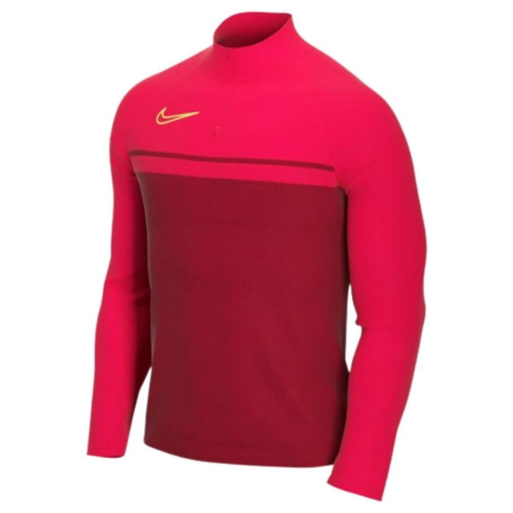 Mens Academy 21 DriFIT Quarter Zip Drill Top (Red/Pink)