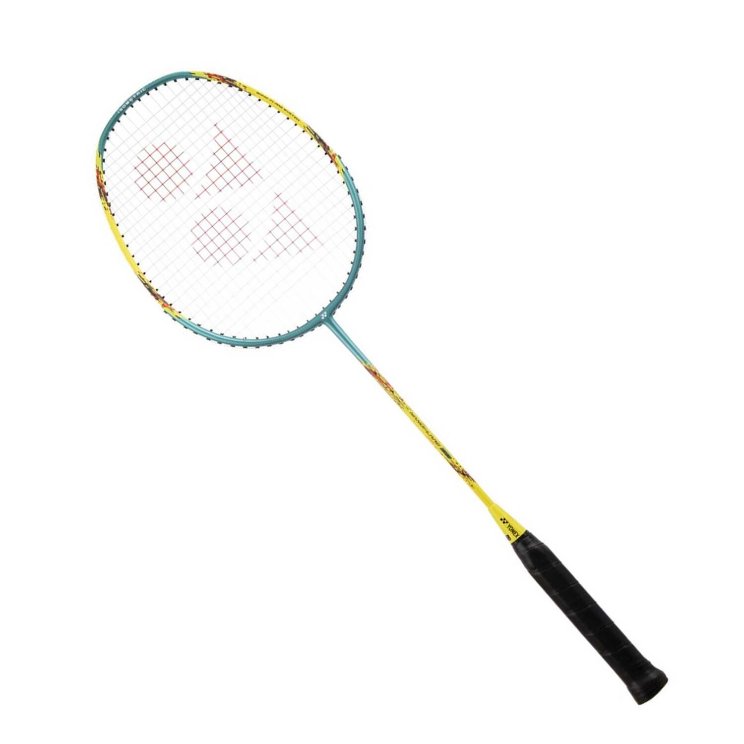Raquette De Badminton NANOFLARE E13 (Turquoise Vif / Jaune) Taille unique 2/2