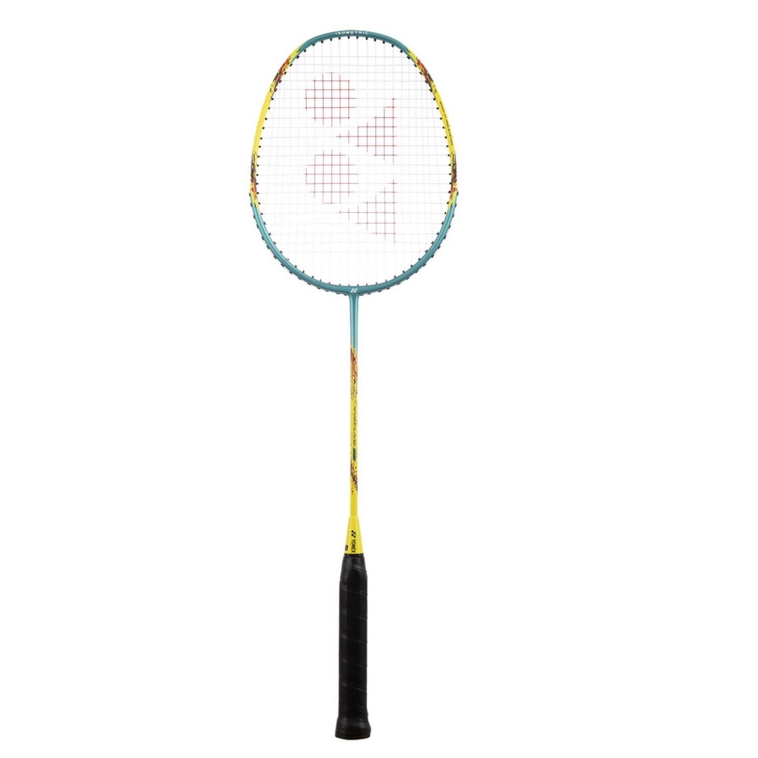 Raquette De Badminton NANOFLARE E13 (Turquoise Vif / Jaune) Taille unique 1/2