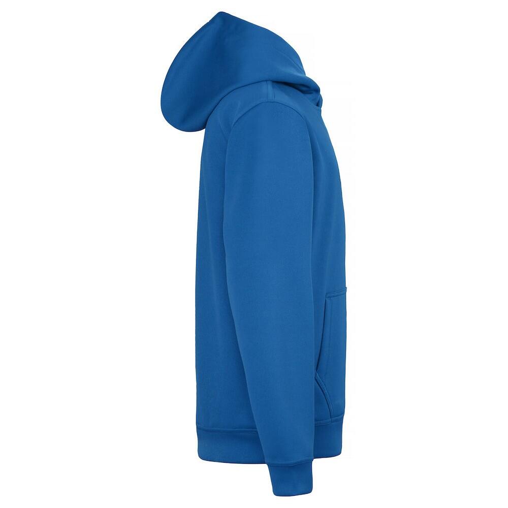 Sweat À Capuche BASIC Enfant (Bleu Roi) 4/4