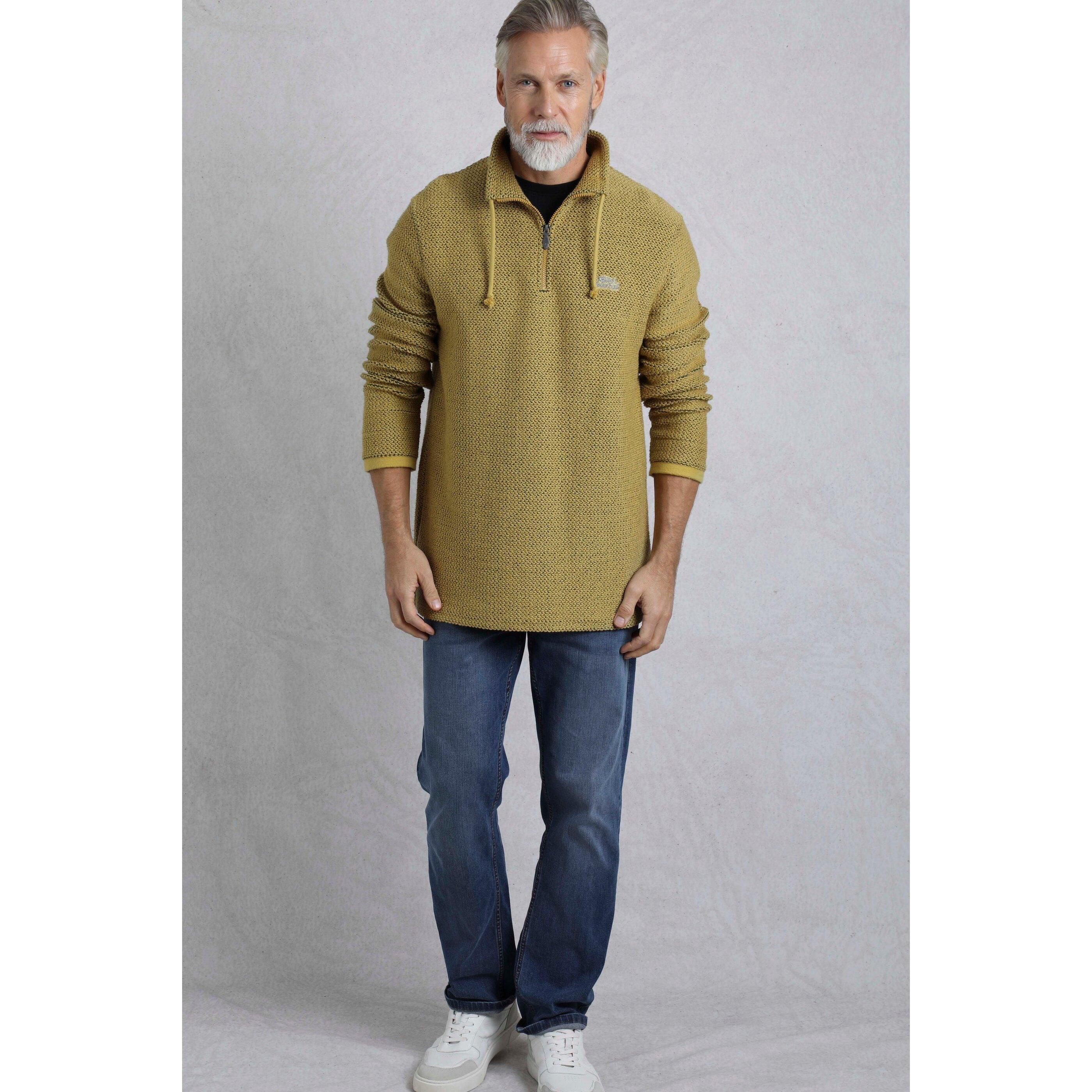 Pull CRUISER Homme (Kaki Chiné) 3/4