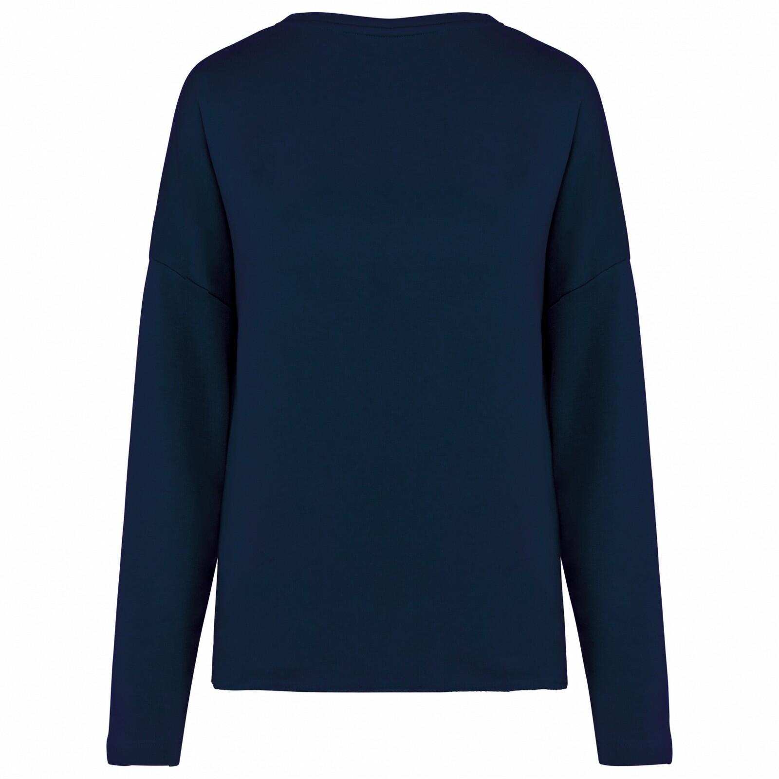 Sweatshirt für Damen Marineblau 2/3