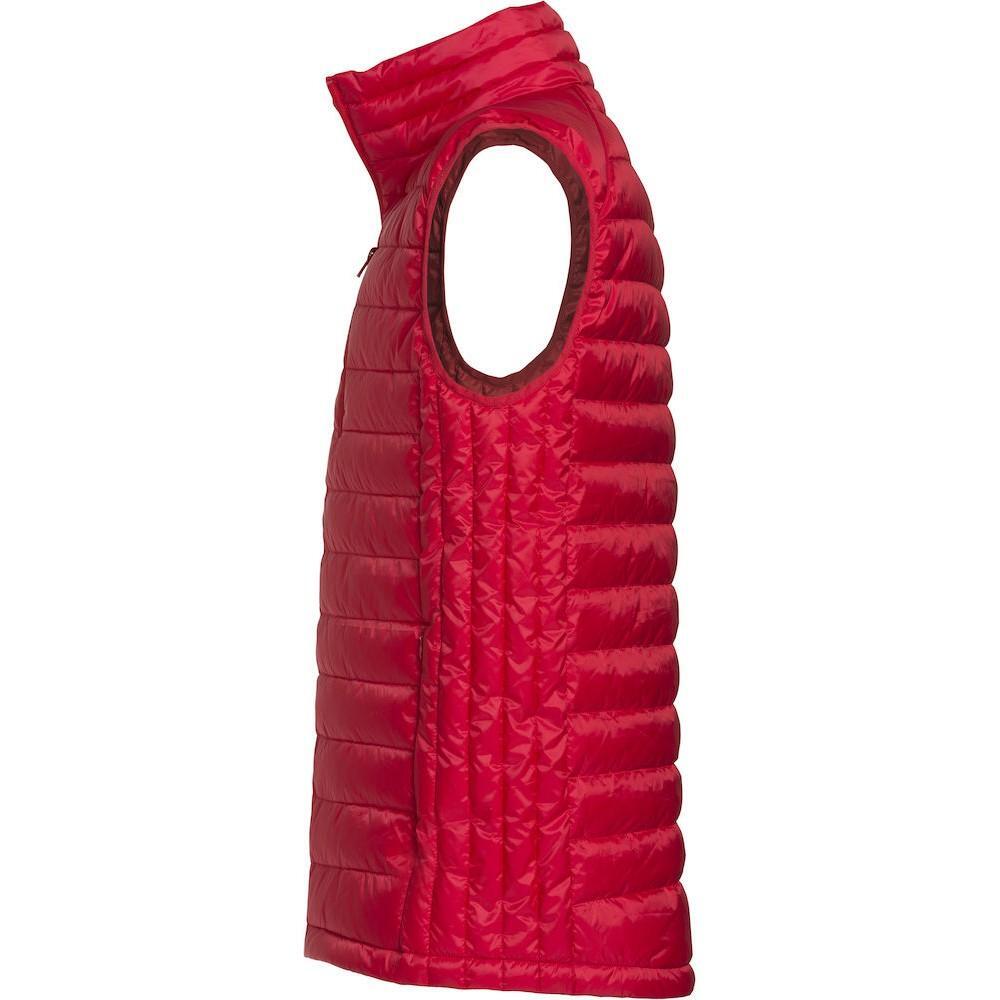 Hudson Gilet Uomo Clique Rosso 3/4