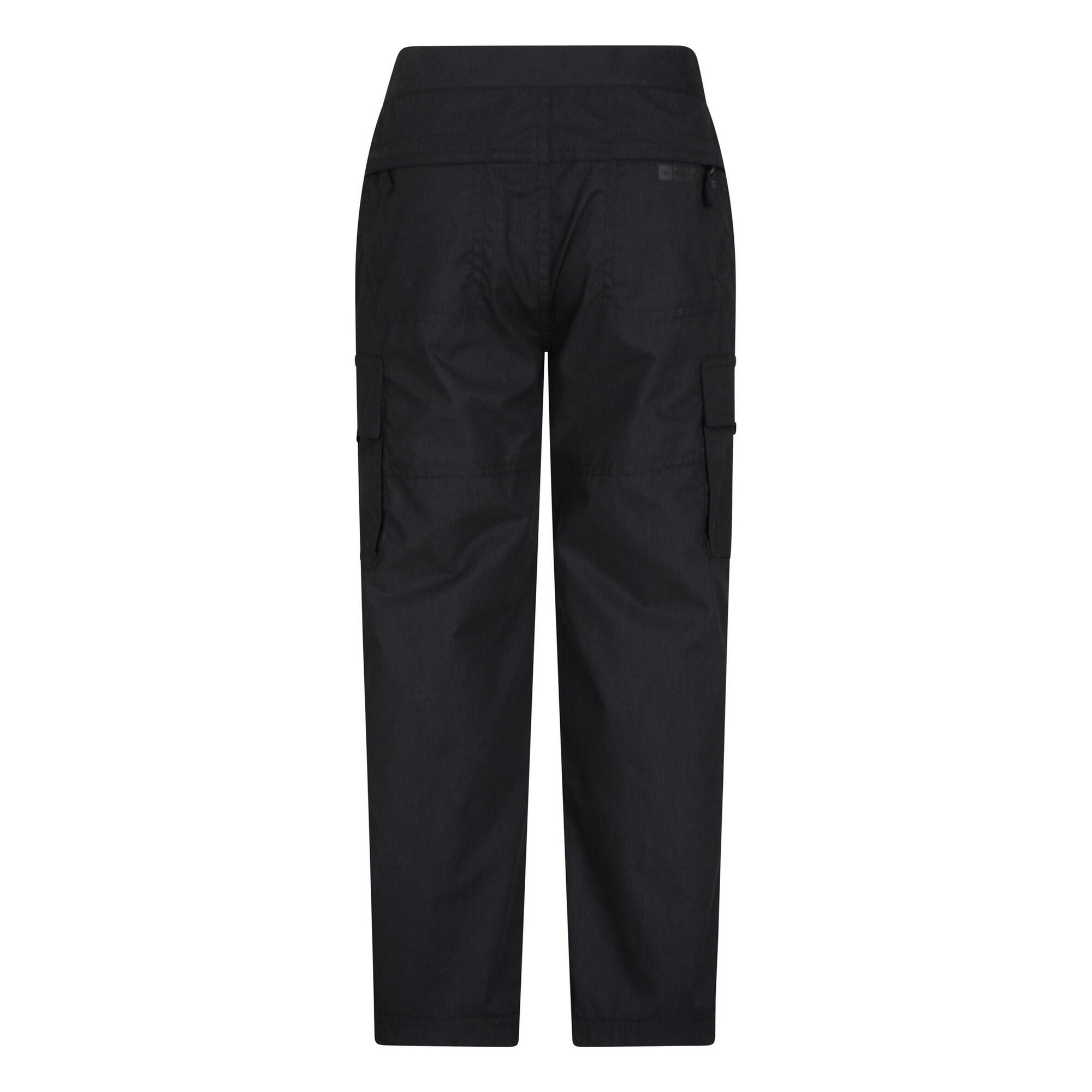 Pantalon De Randonnée Enfant (Noir) 2/4