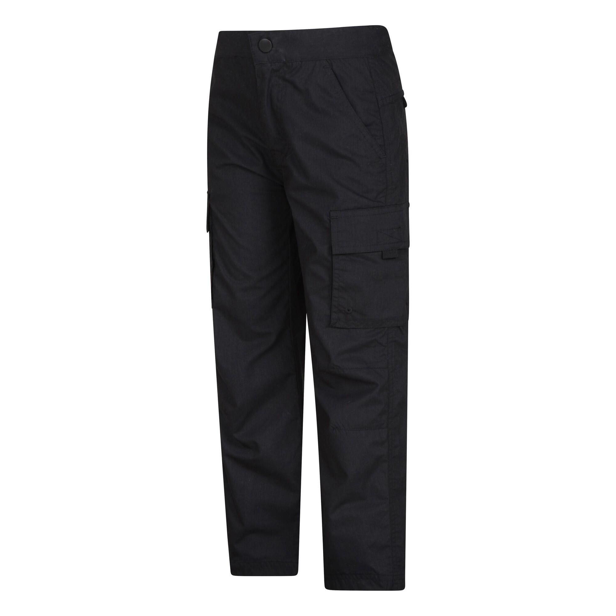Pantalon De Randonnée Enfant (Noir) 4/4