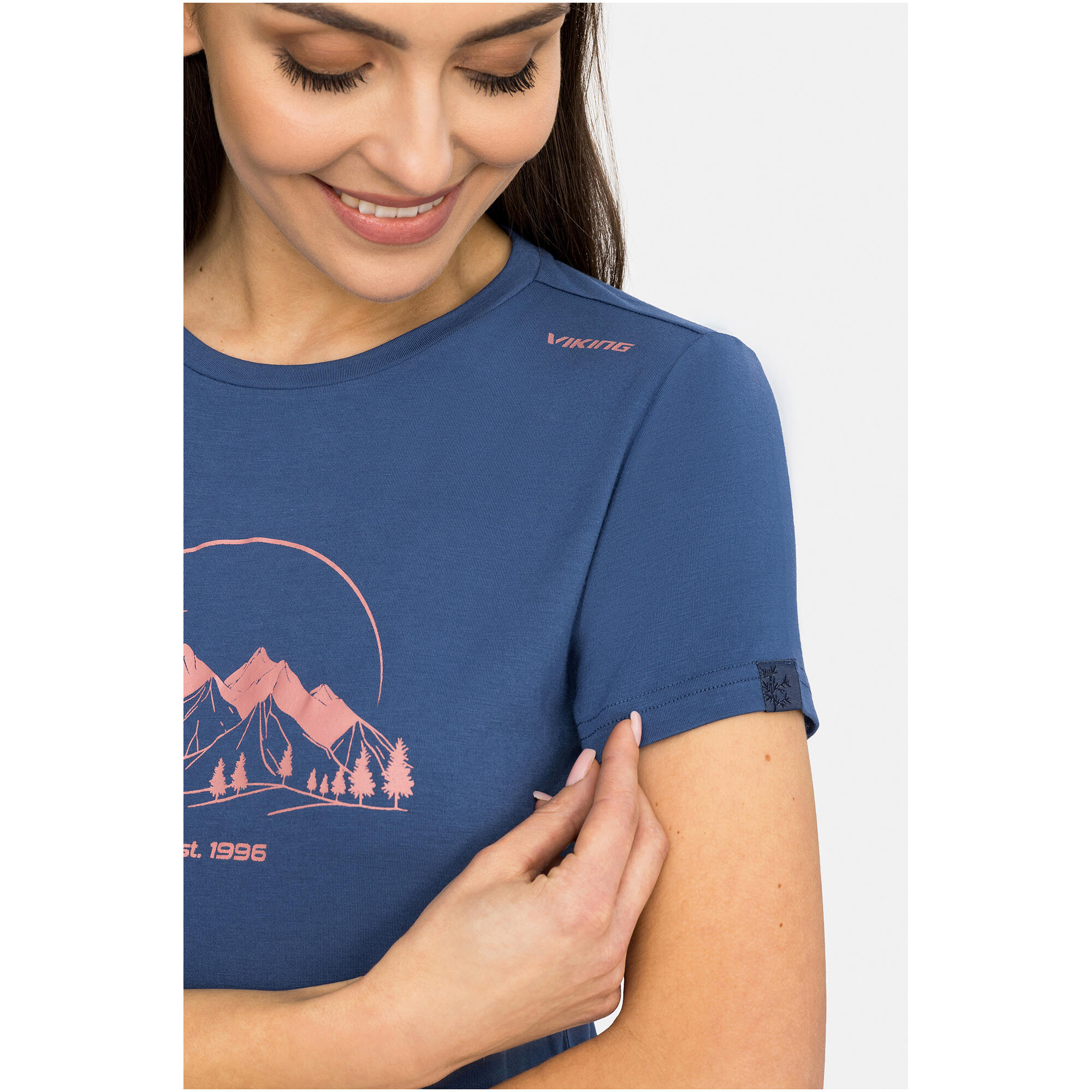 T-shirt damski VIKING Lenta Bamboo Light Lady 6/7