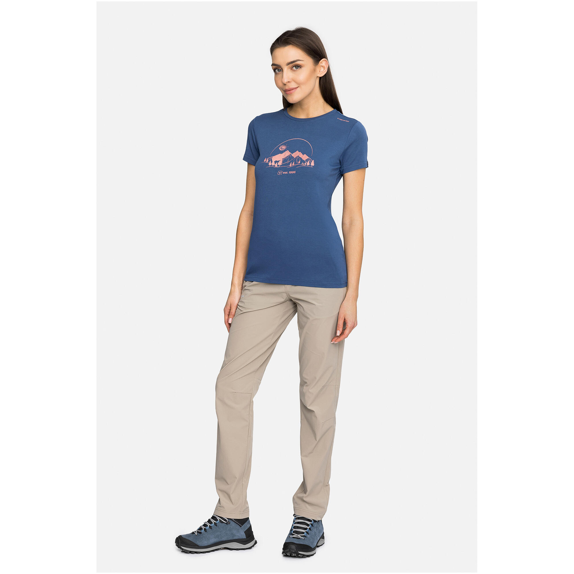 T-shirt damski VIKING Lenta Bamboo Light Lady 2/7