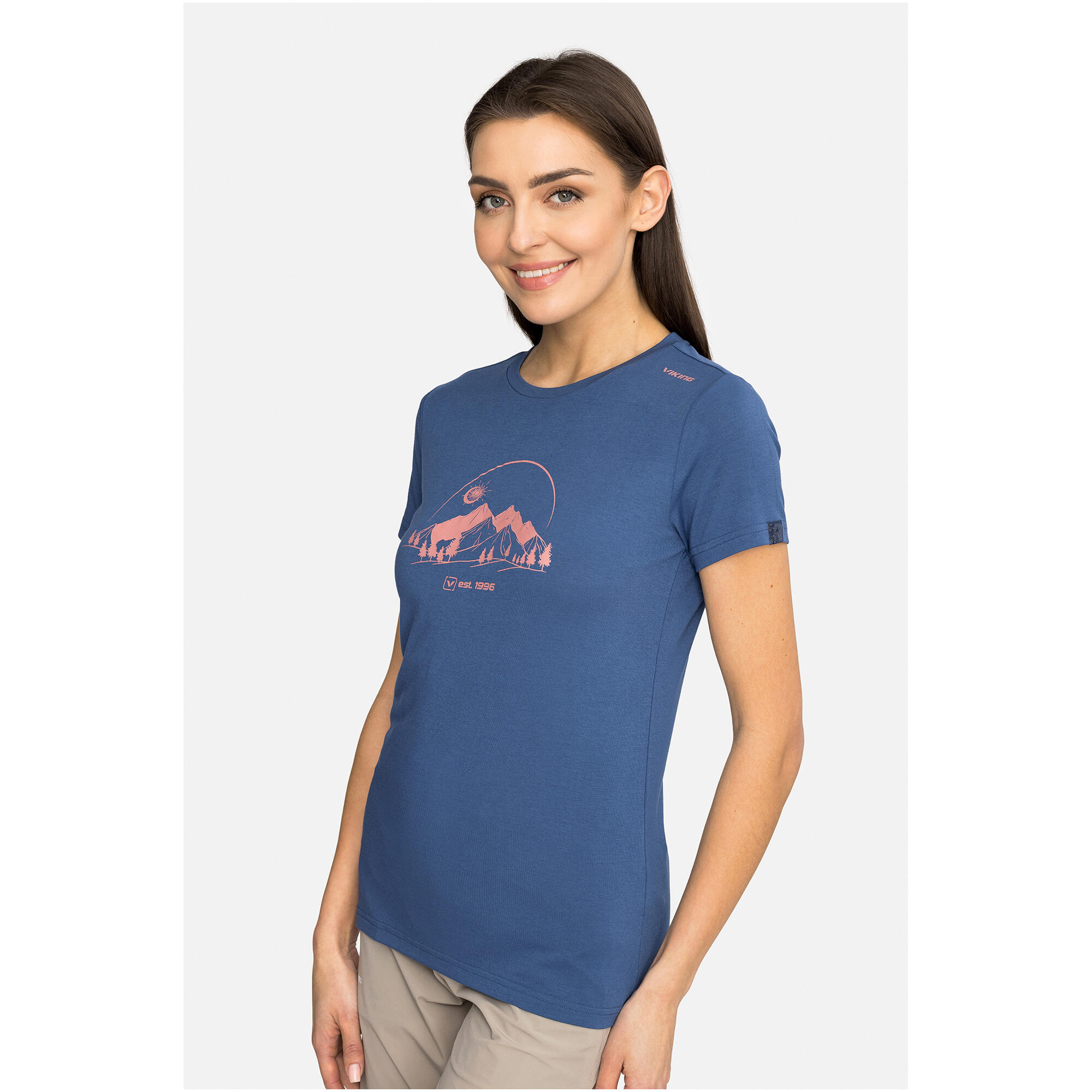 T-shirt damski VIKING Lenta Bamboo Light Lady 5/7