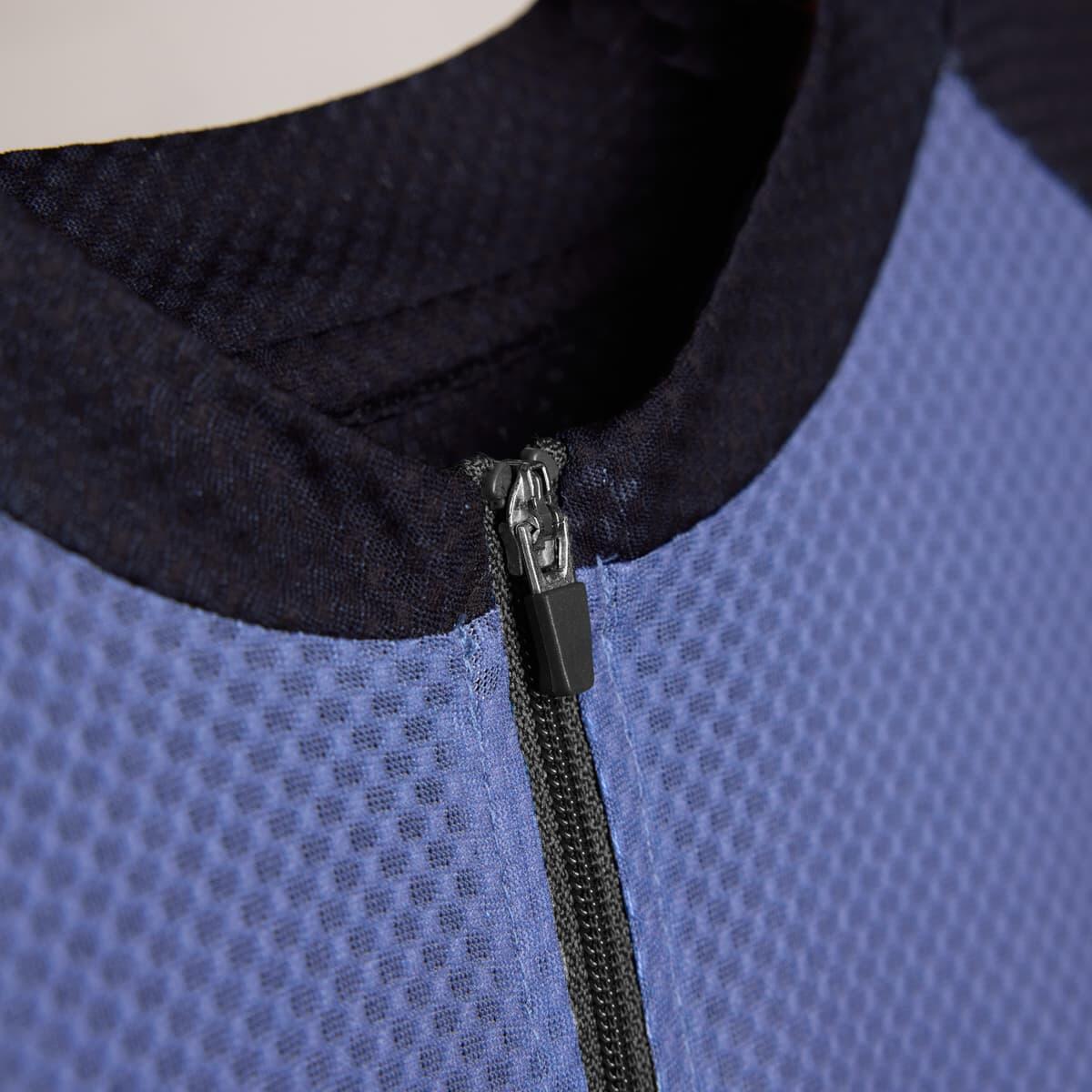 Maglia da uomo con mezza zip P-Highwayman nera 4/7