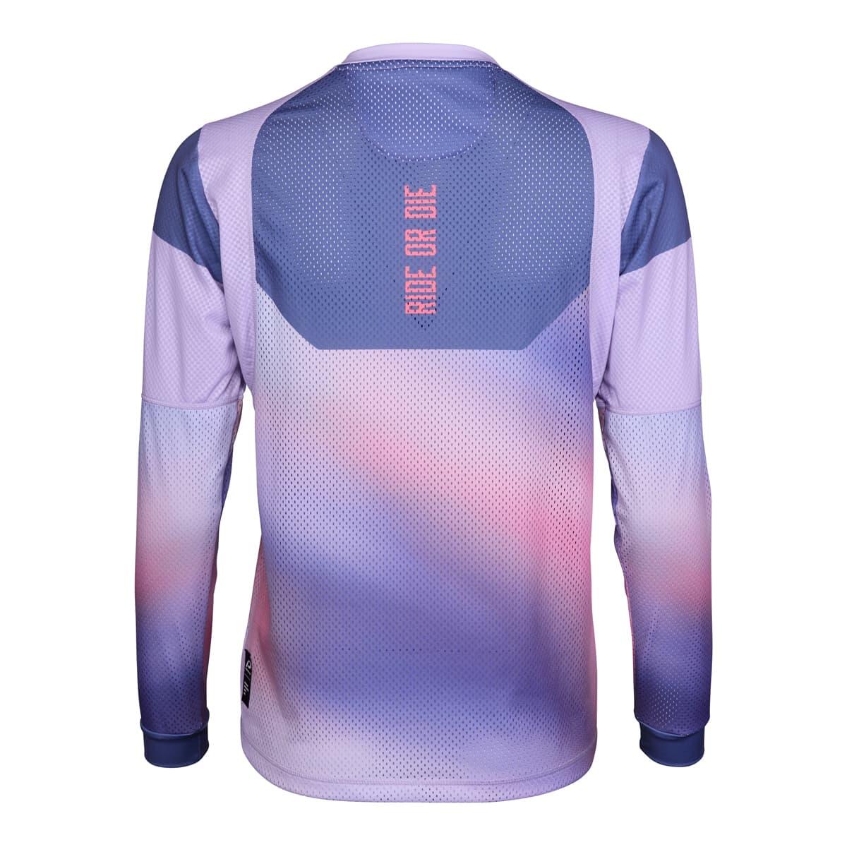 Camicia da donna a maniche lunghe P-Neon Moon W lilla 3/7