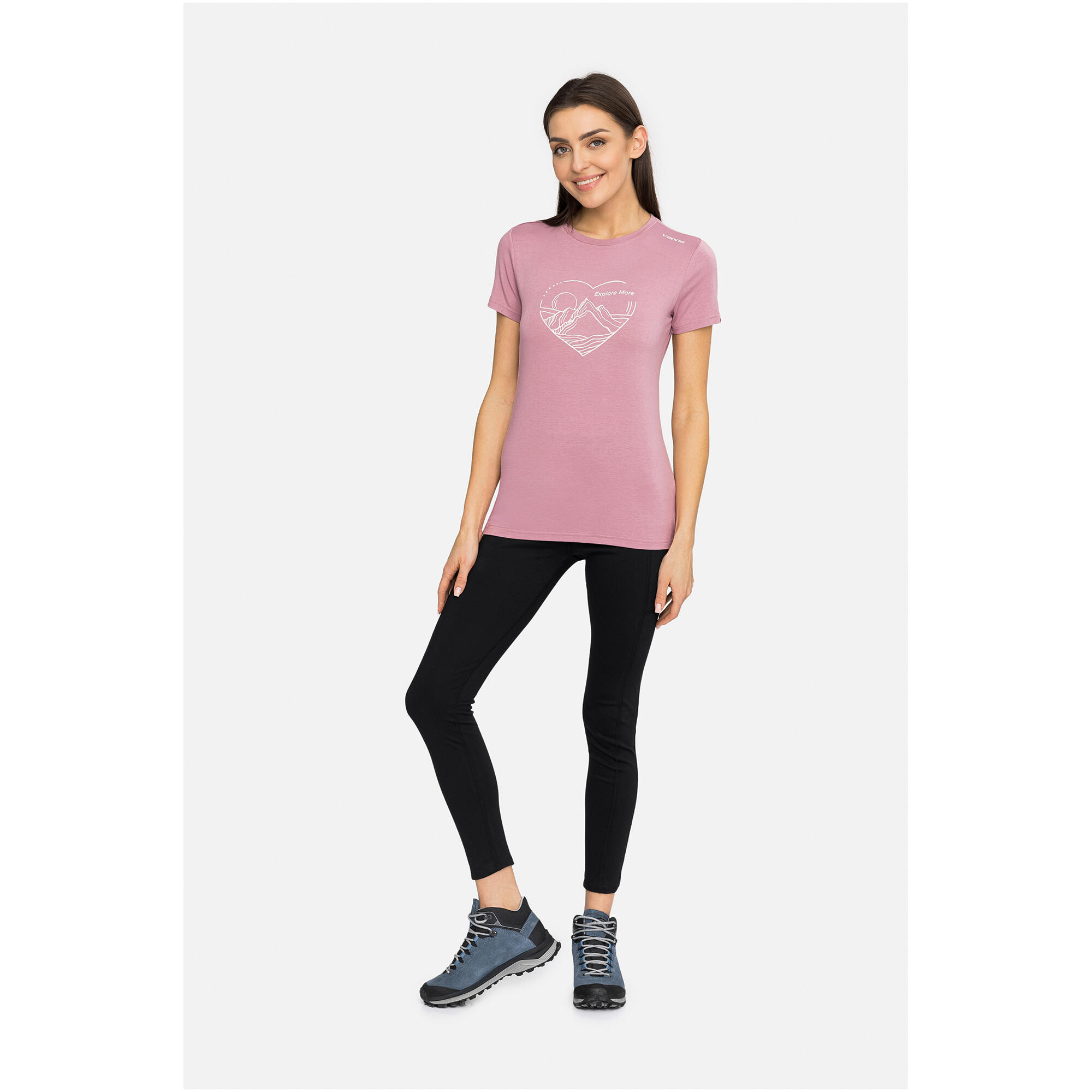 T-shirt damski VIKING Lenta Bamboo Light Lady 4/7