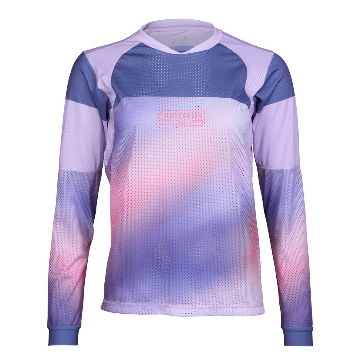 Camicia da donna a maniche lunghe P-Neon Moon W lilla 2/7
