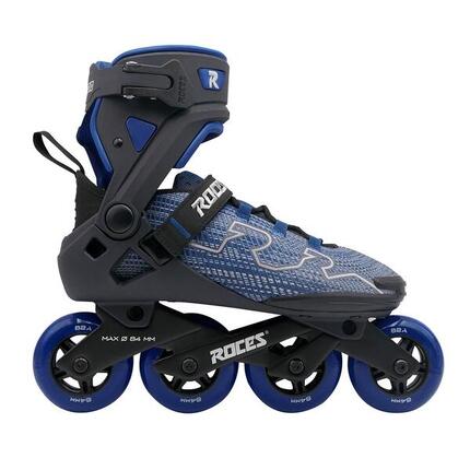 R-Evo 84 - Patines en línea - Adultos - Negro - Azul