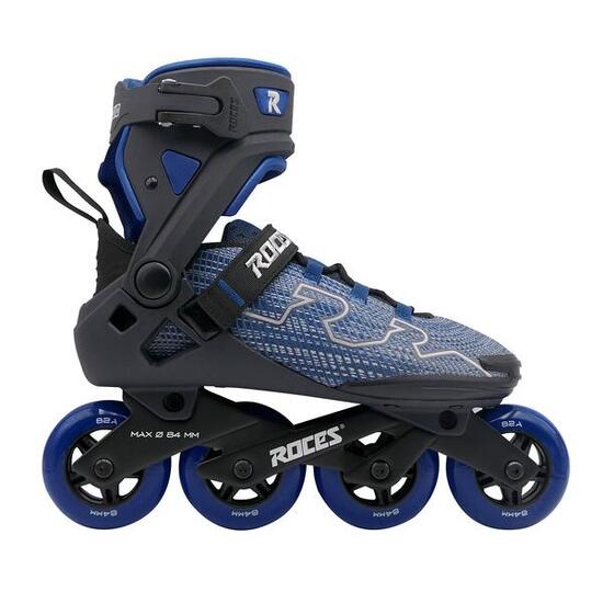 R-Evo 84 - Patines en línea - Adultos - Negro - Azul