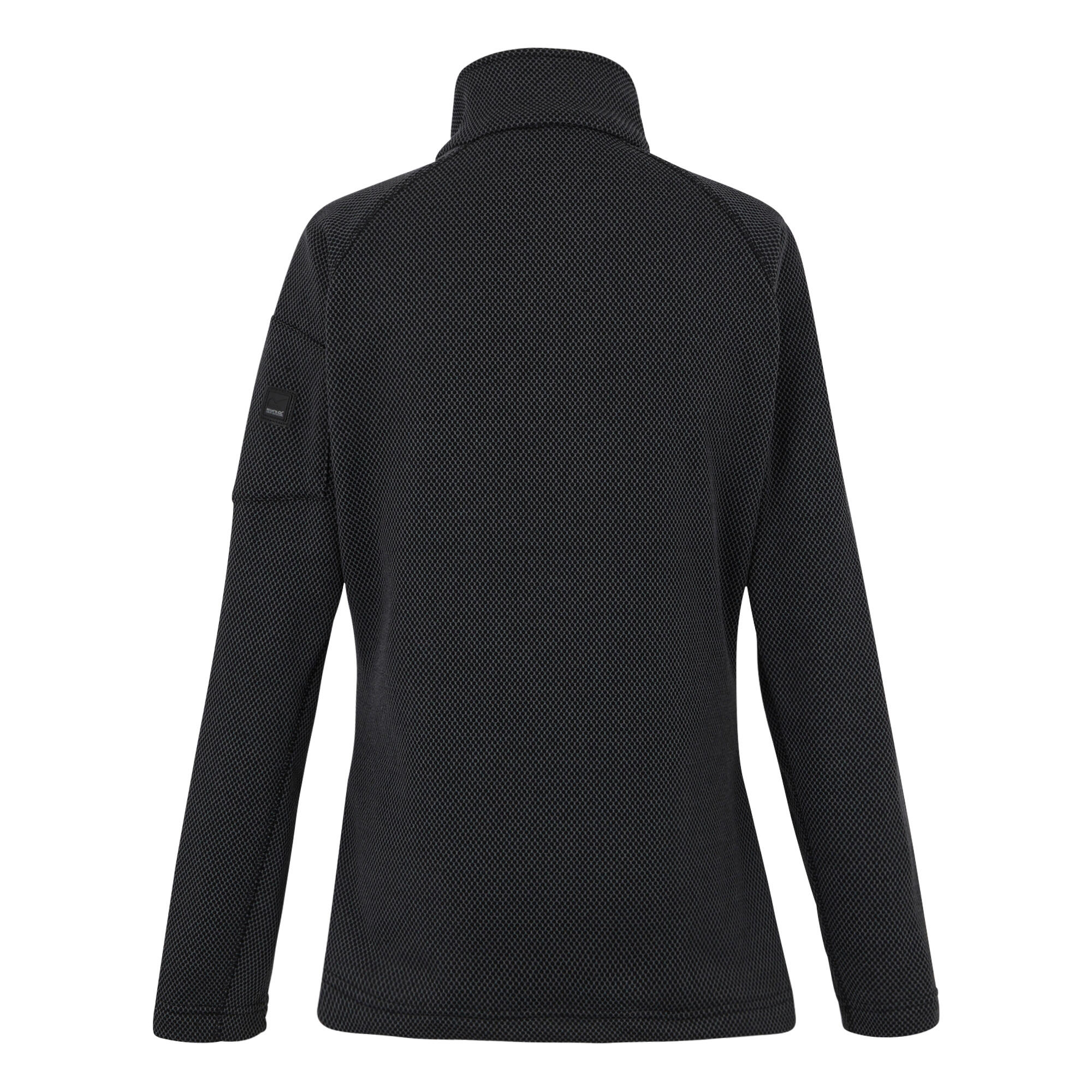 Veste Polaire LILIENA Femme (Gris Phoque / Noir) 2/5