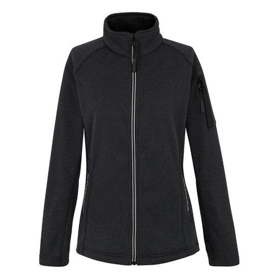 Veste Polaire LILIENA Femme (Gris Phoque / Noir)