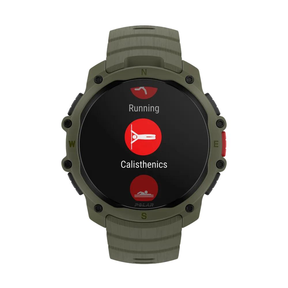 POLAR Street X, De Urban Sports Watch, Forest Green 2/8