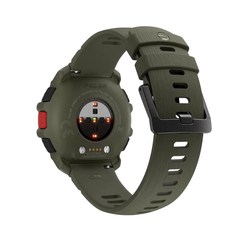 POLAR Street X, The Urban Sports Watch, Forest Green