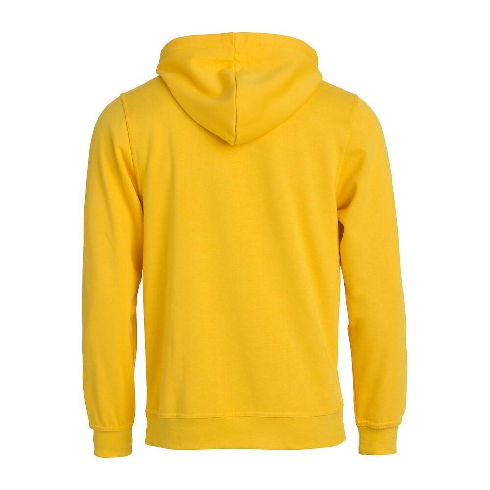 Felpa Con Cappuccio Adulto Unisex Clique Basic Limone 2/4