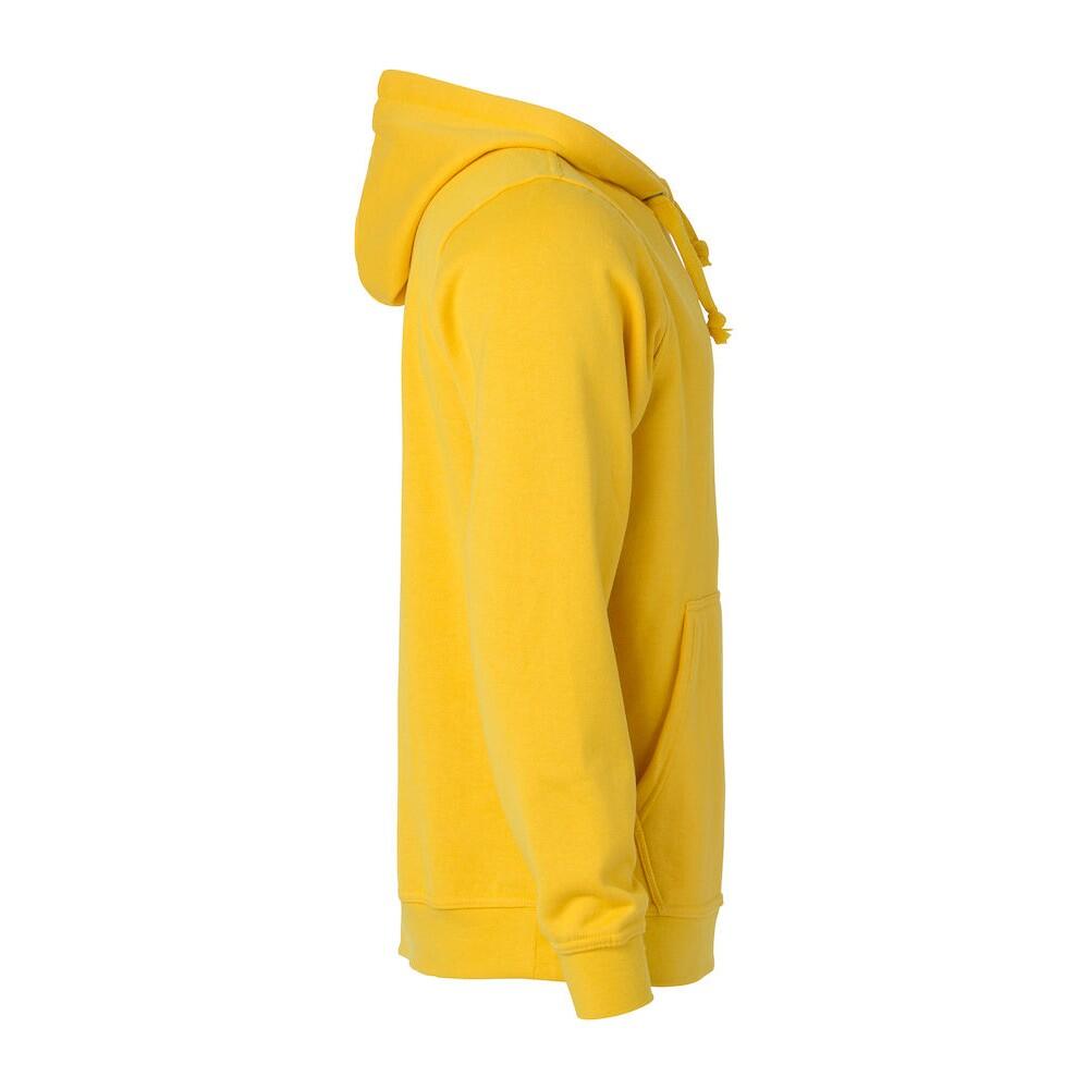 Felpa Con Cappuccio Adulto Unisex Clique Basic Limone 4/4