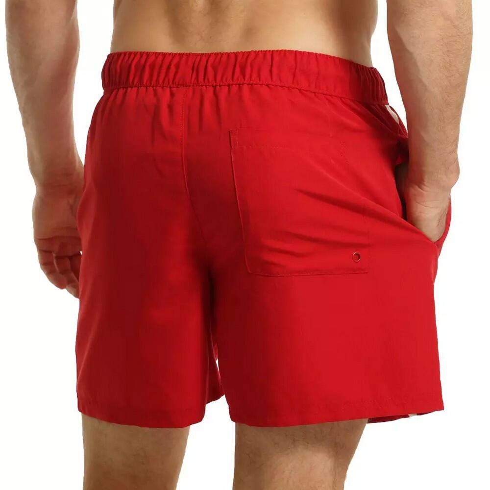 Costume Da Bagno A Pantaloncino Uomo RIPT Essentials Rosso Bianco 3/4