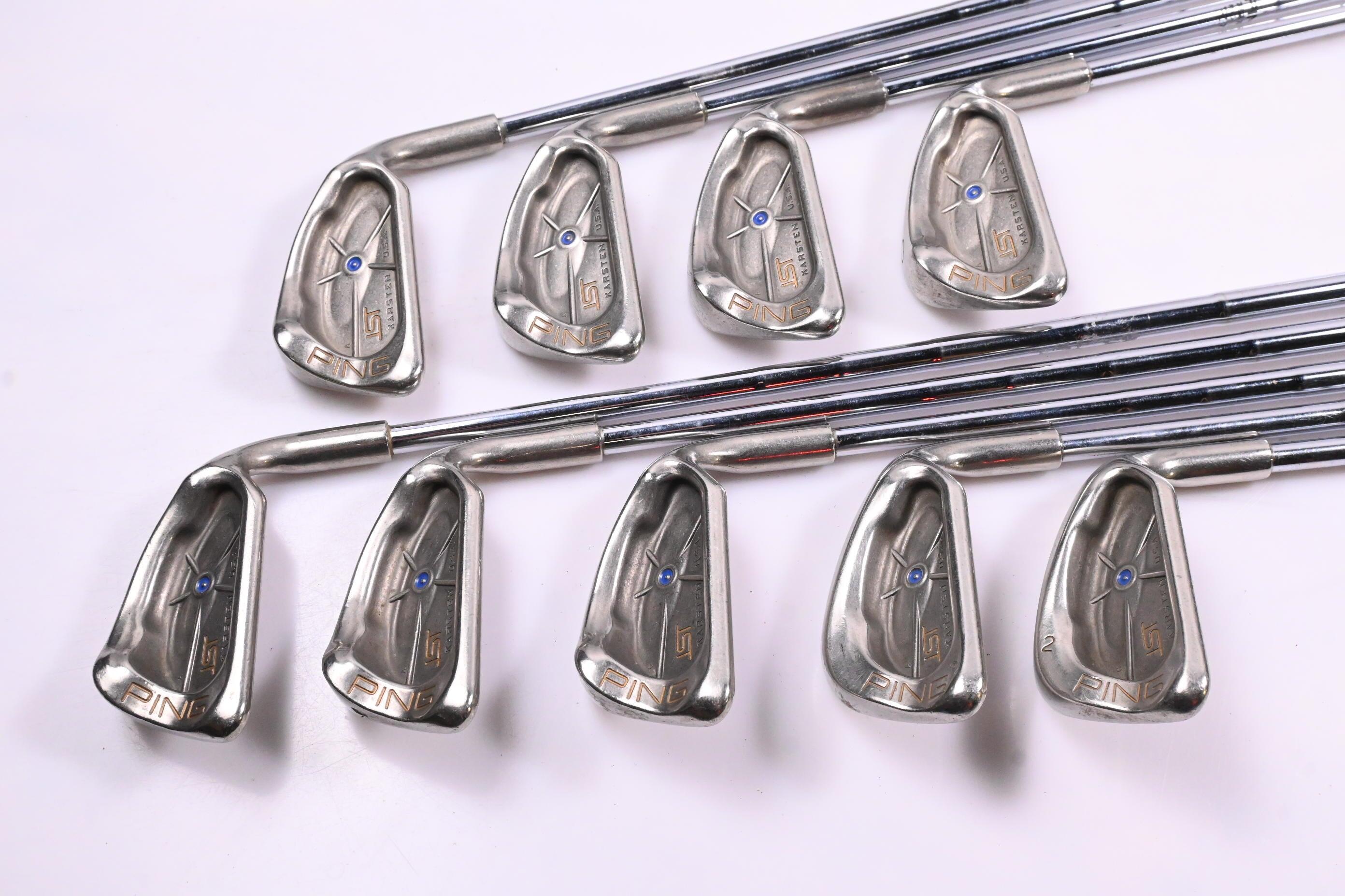Ping ISI Karsten Irons / 3-PW+SW / Blue Dot / Stiff Flex Ping Z