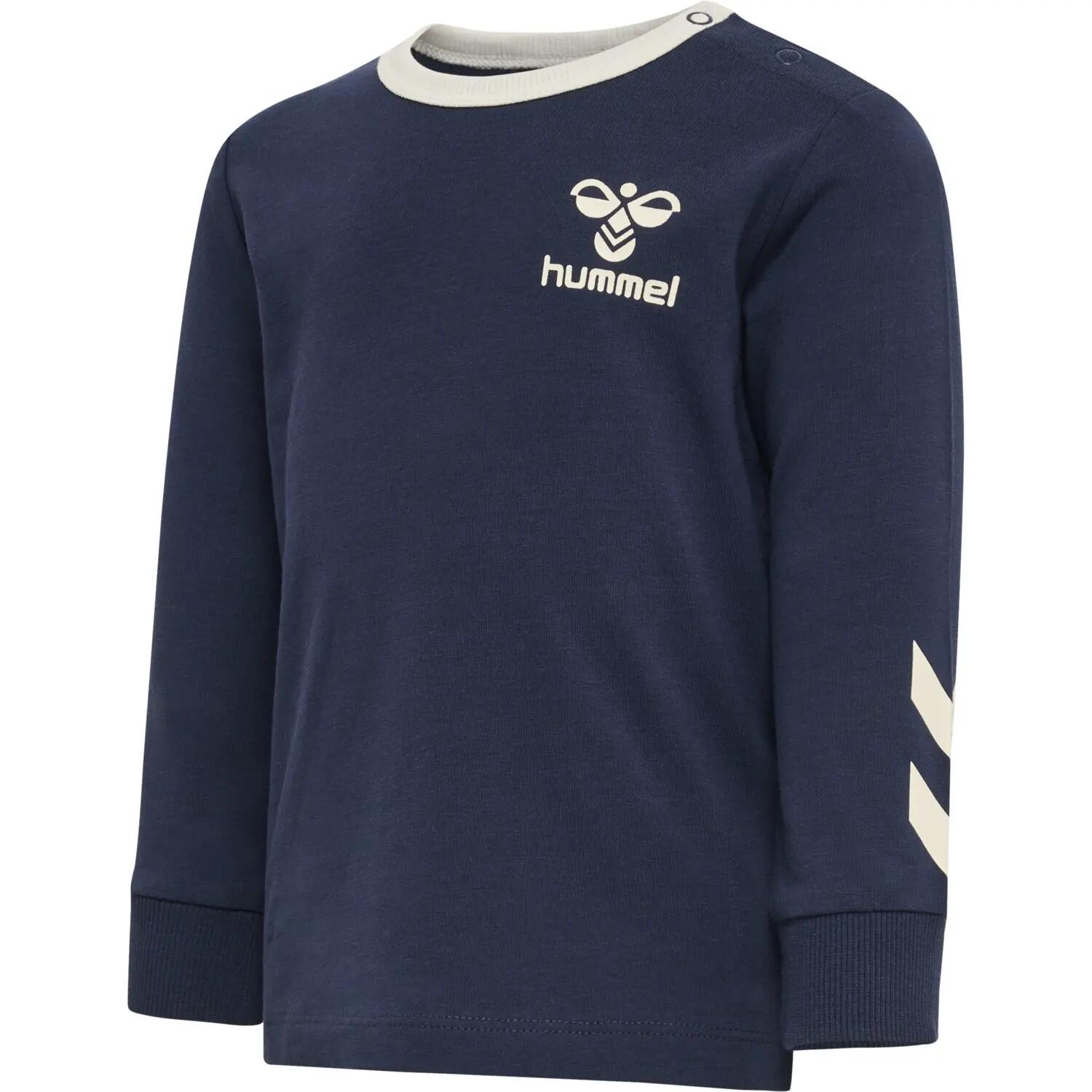 T-shirt a maniche lunghe per bambino ragazzo Hummel Maule 2/4