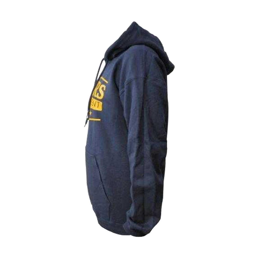 Herenlogo Hoodie (Marineblauw) 3/3