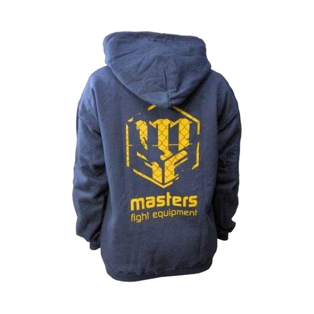 Herenlogo Hoodie (Marineblauw) 2/3