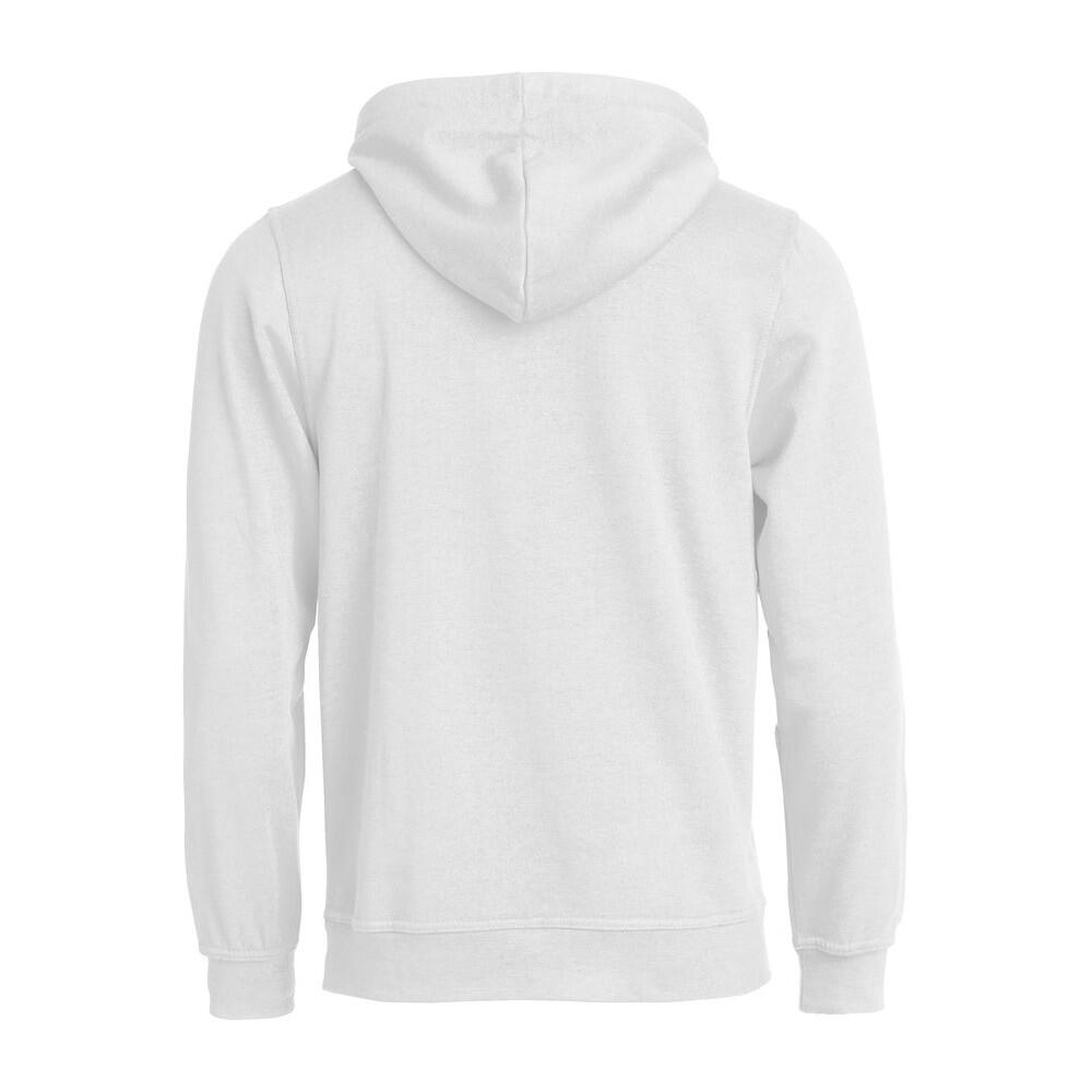 Sweat À Capuche BASIC Adulte (Blanc) 2/4