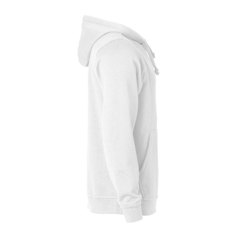 Sweat À Capuche BASIC Adulte (Blanc) 4/4