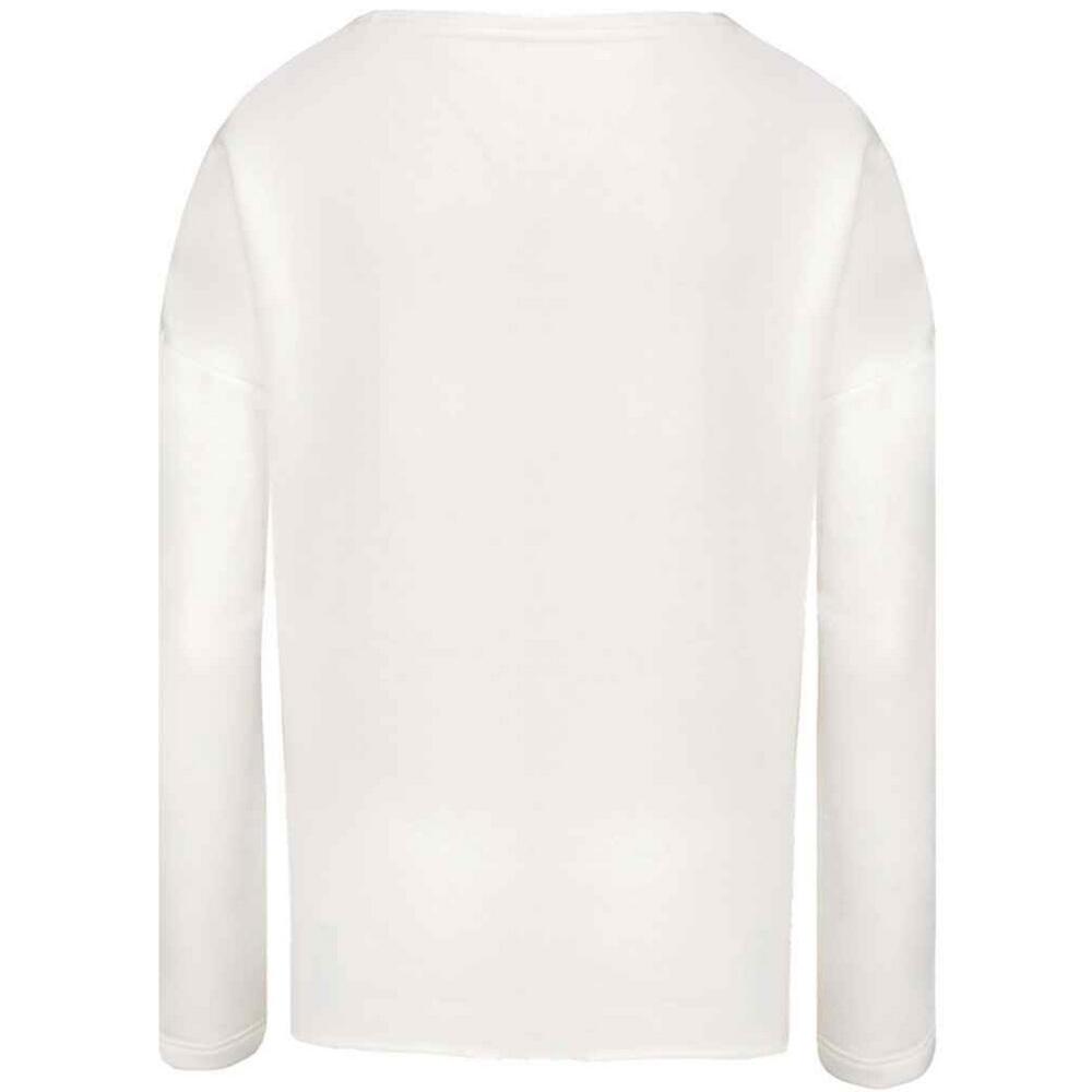 Sweatshirt für Damen Naturweiß 2/2