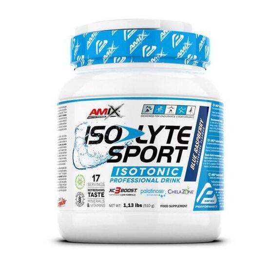 IsoLyte Energy Sport Drink - 510g Framboise de Amix Nutrition