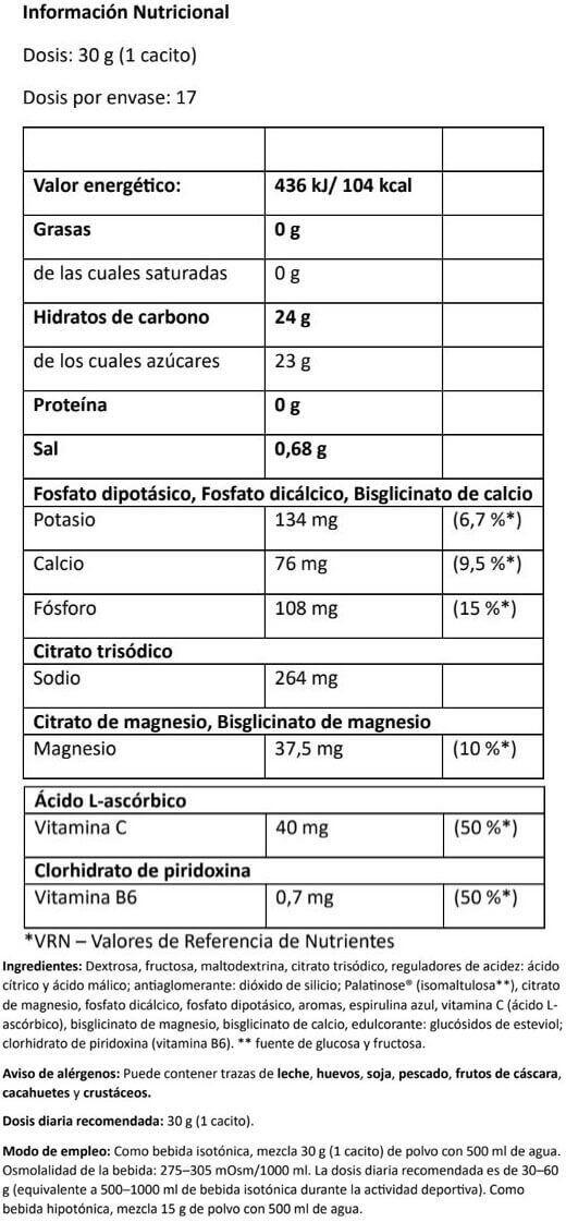 Isolyte energy sport drink - 510g Framboesa da Amix Nutrition 3/4