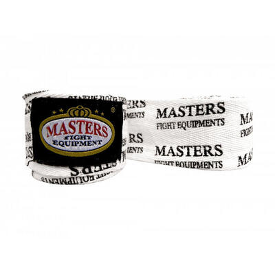 Adulto Unisex Cotone Bendaggi Da Box Masters Rosso