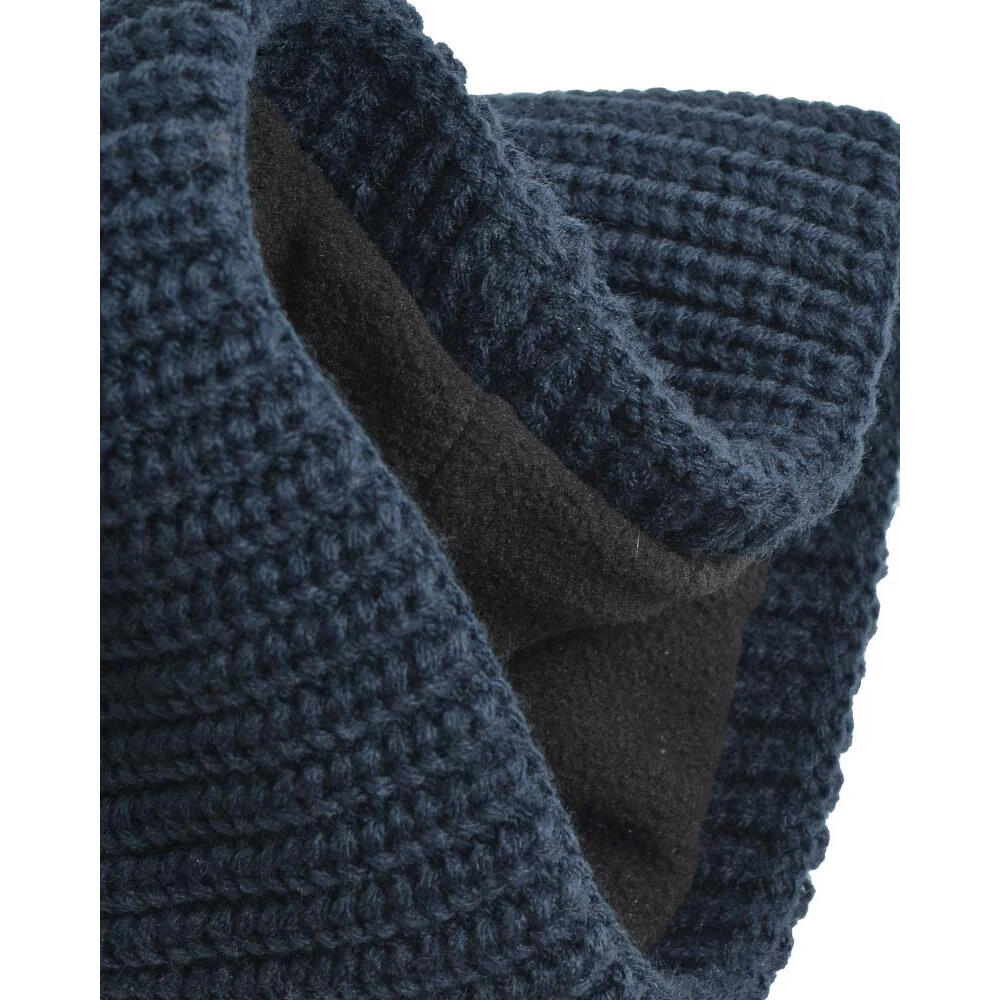 Logo Fleece Beanie (Navy) 4/4