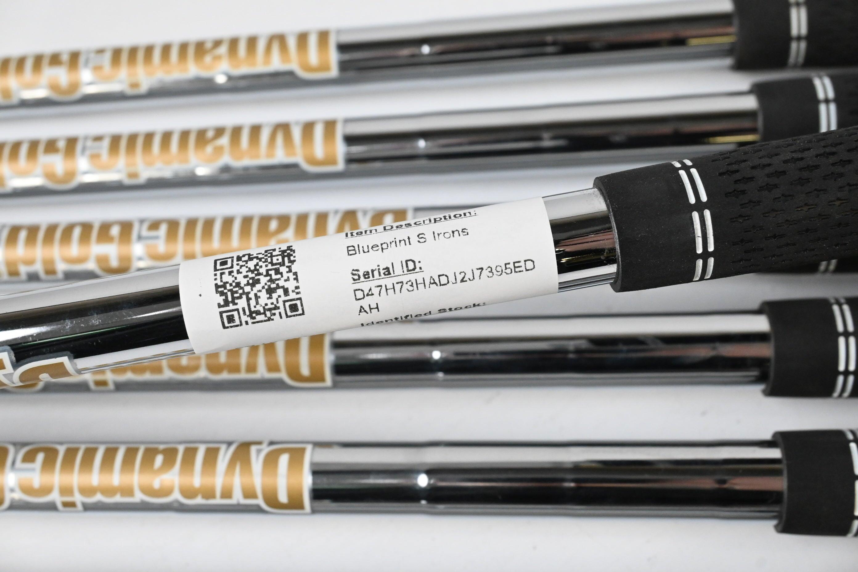 Ping Blueprint S Ferro 4 - Punto Arancione - Dynamic Gold 120g X100 X-Flex - Condizioni MINT