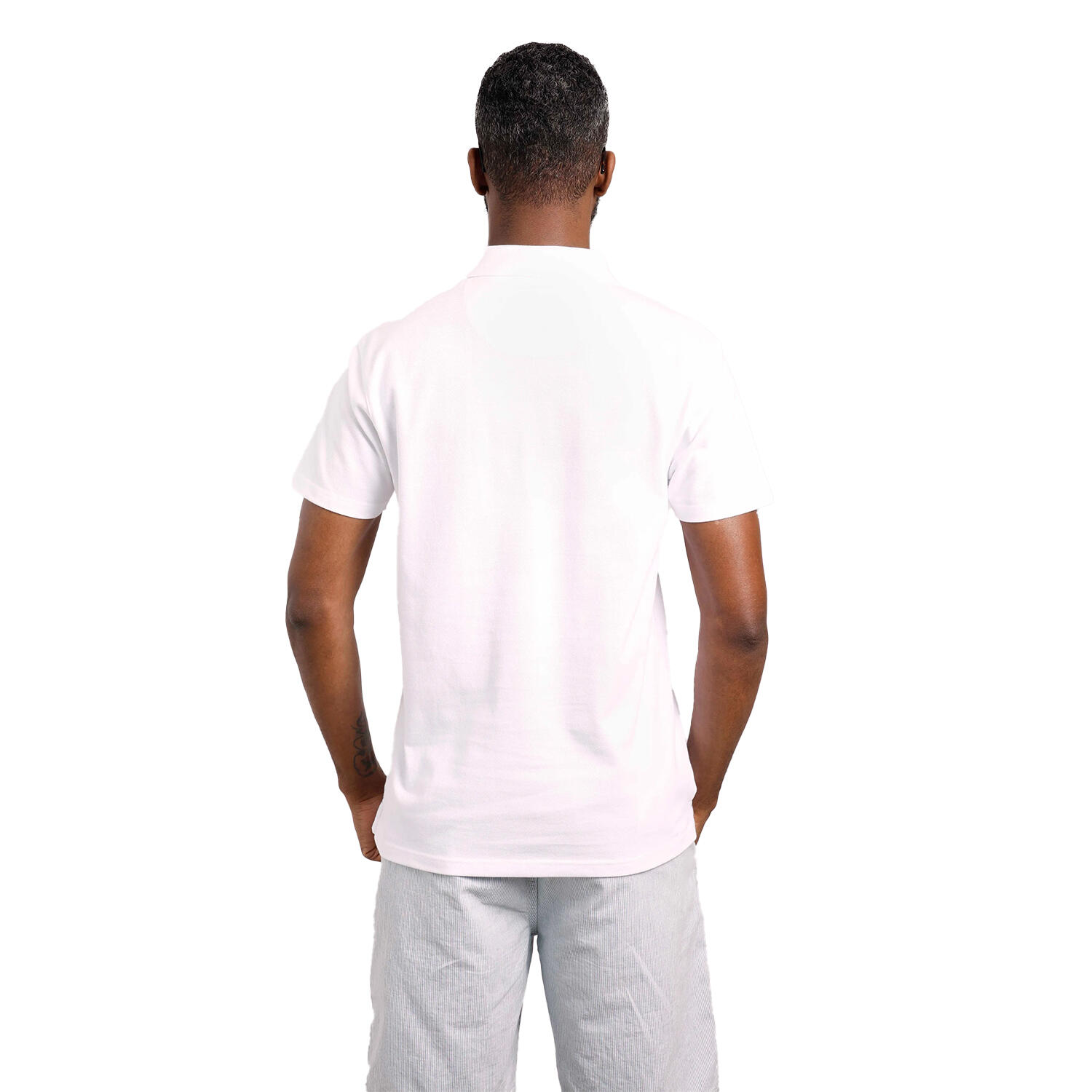 Polo MILES Homme (Blanc) 3/4