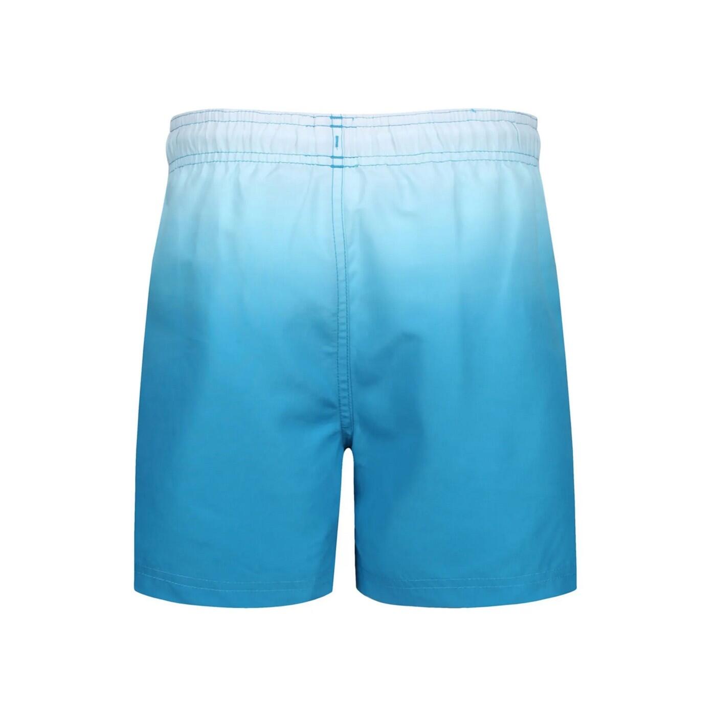 Mens Dip Dye Swim Shorts (Blue) 3/4