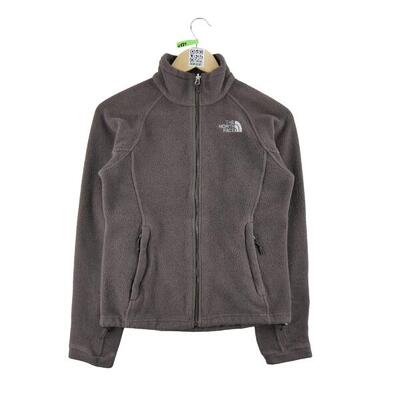 Tweedehands - dames tnf bruine fleece jas - zeer goede staat