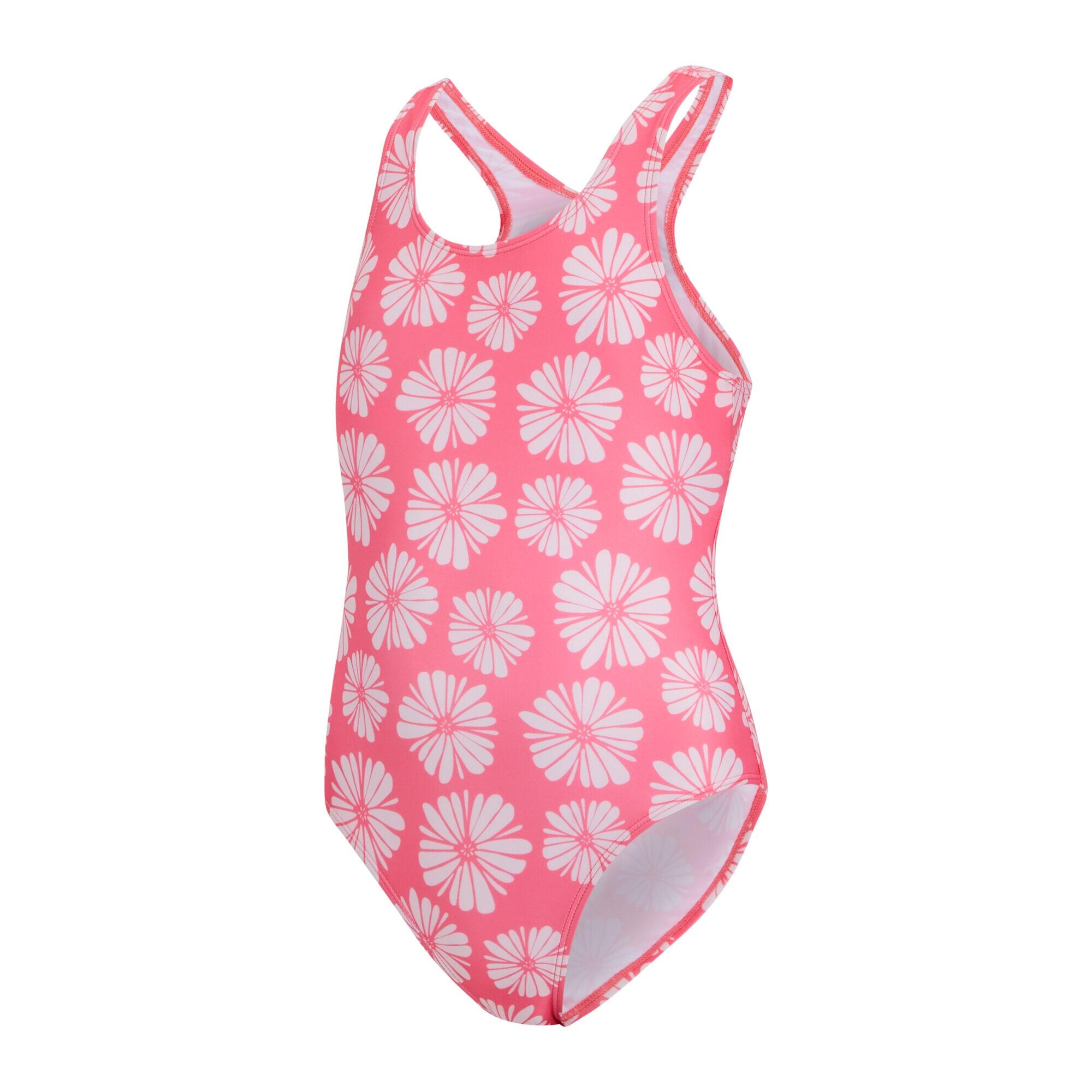 Maillot De Bain 1 Pièce KATRISSE Fille (Rose Brumeux) 3/4