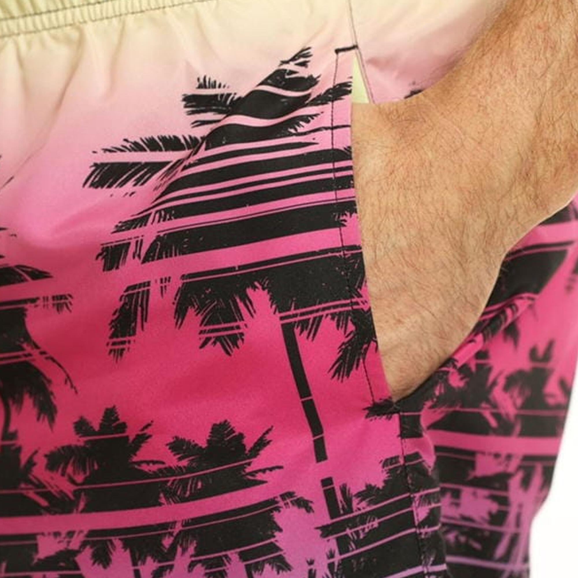 Short De Bain Homme (Rose) 4/4