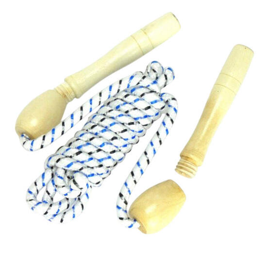 Corde À Sauter (Blanc / Beige)