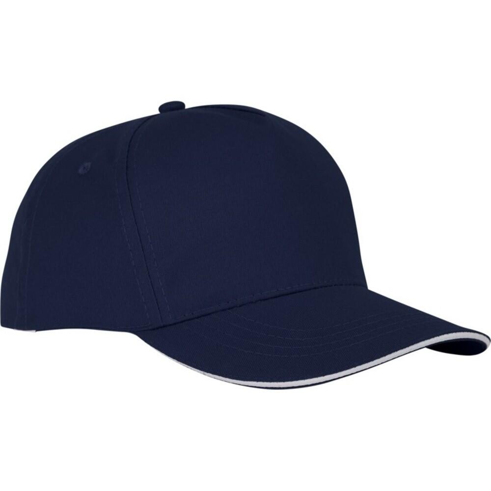 Ceto Cappellino Con Bordo Visiera Bianco Bullet Blu Navy 4/4
