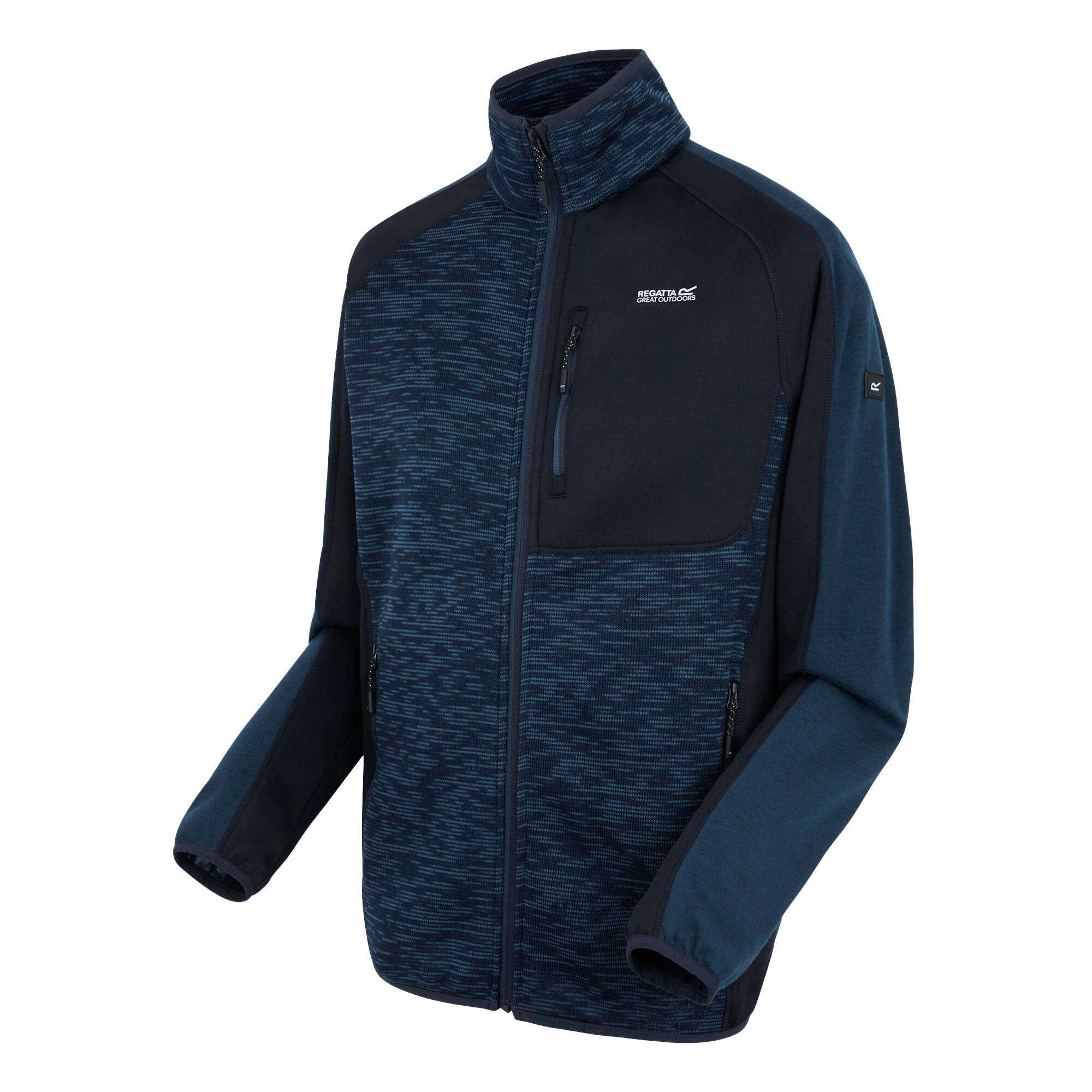 Oakar Felpa In Pile Uomo Regatta Moonlight Denim Blu Navy 3/5