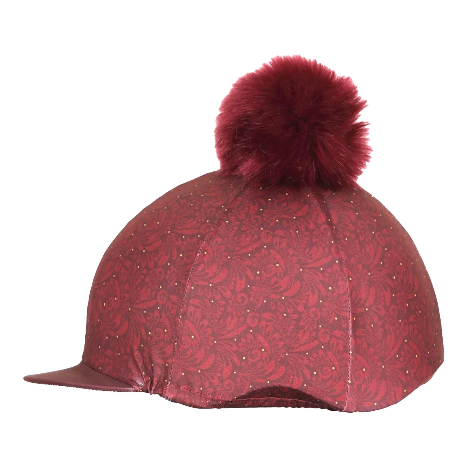 Paisley Copri Cappello Aubrion Hyde Park Rosso 2/3
