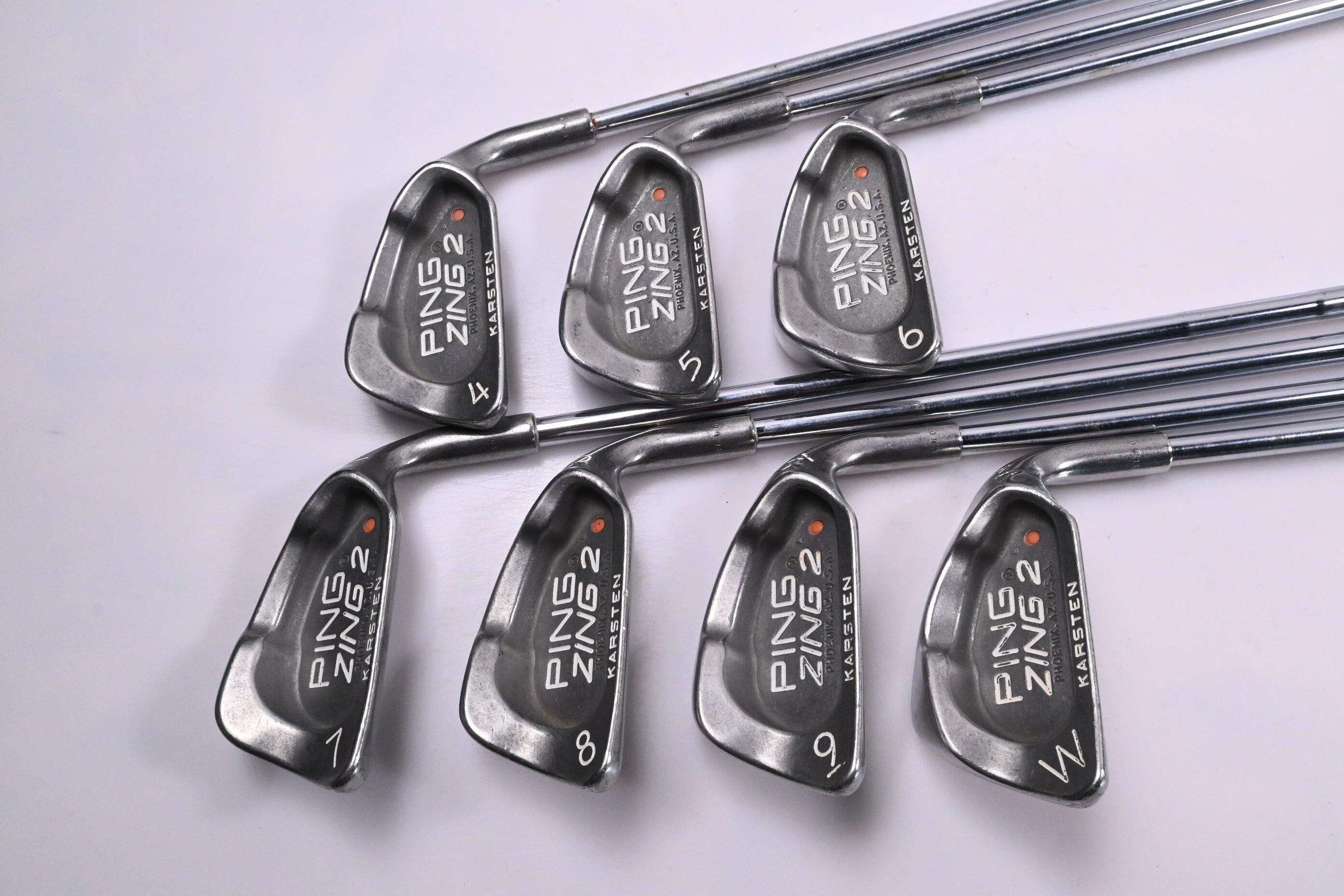 Ping Zing 2 Irons / 4-PW / Orange Dot / Stiff Flex Ping Karsten JZ