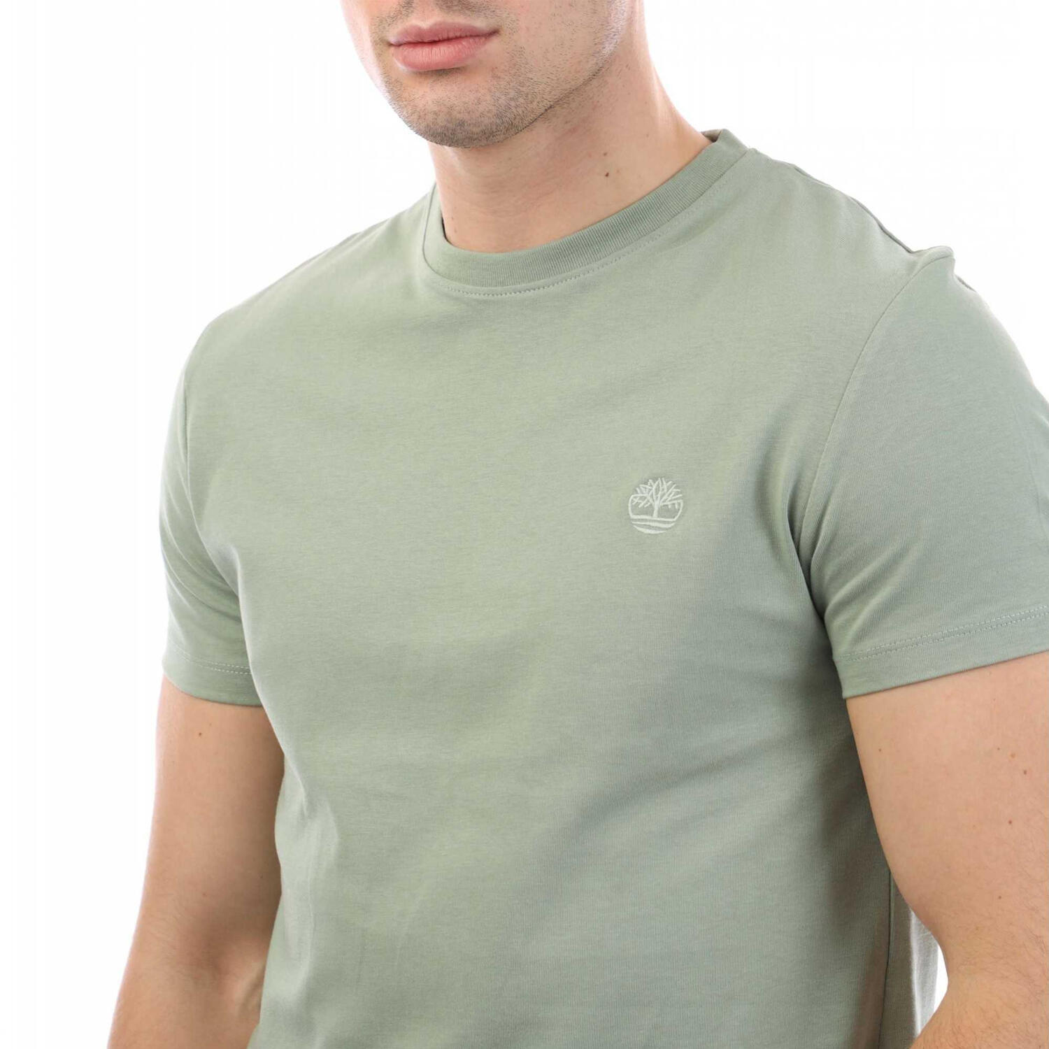 Maglietta Uomo Timberland Dunstan River Verde 3/4
