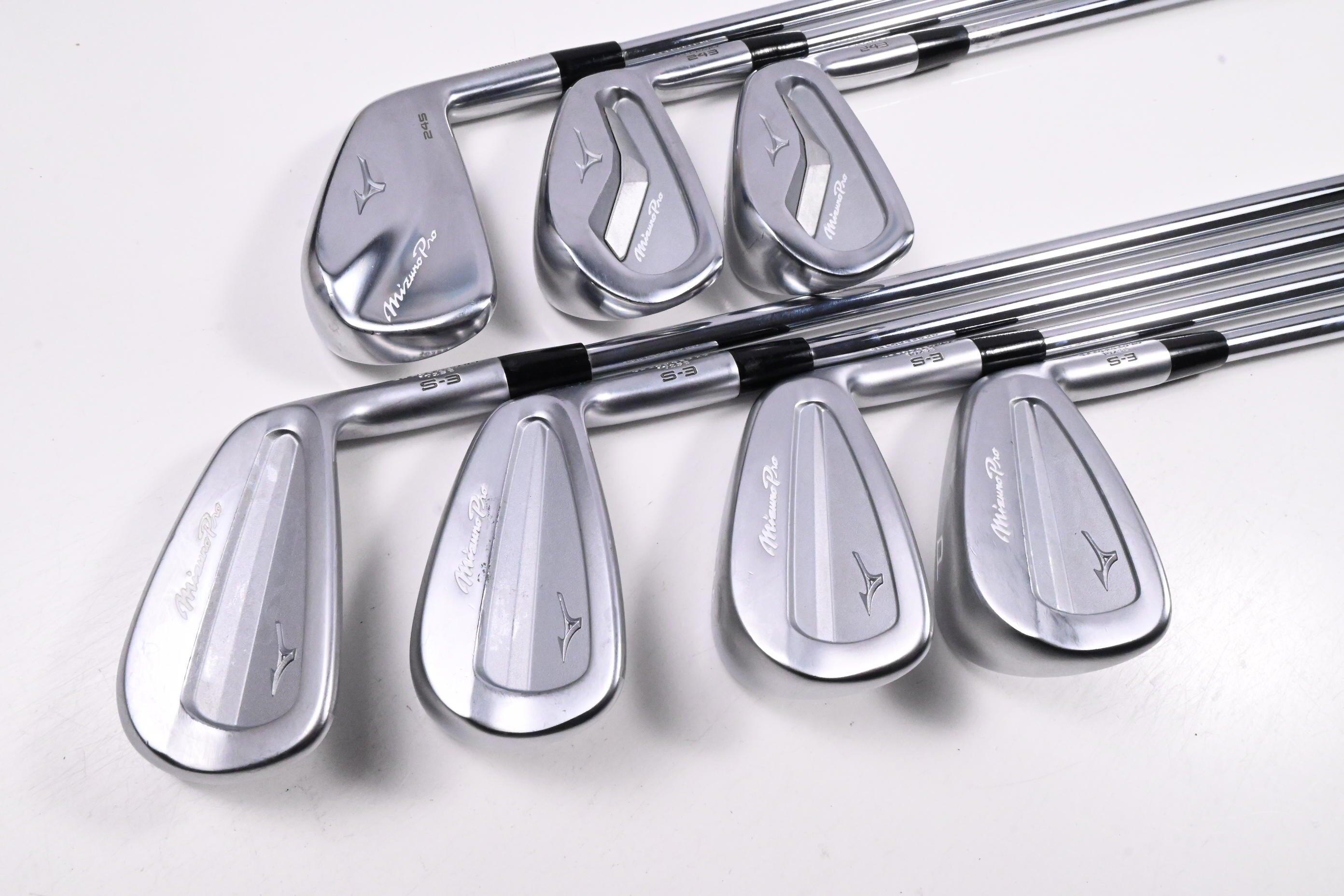 Mizuno Pro S-3/243/245 Combo Irons / 4-PW / Stiff Flex Project X