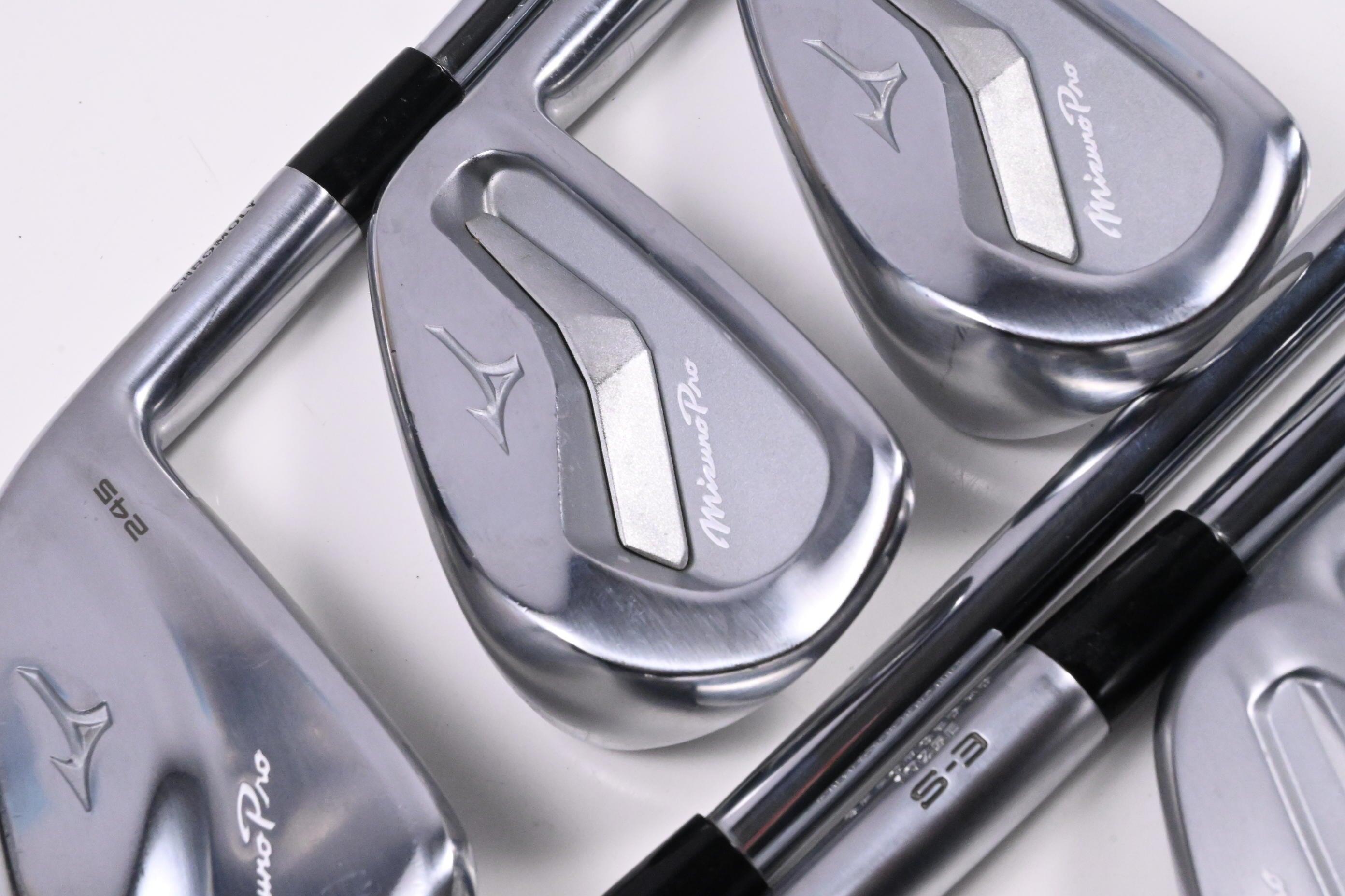 Mizuno Pro S-3/243/245 Combo Irons / 4-PW / Stiff Flex Project X